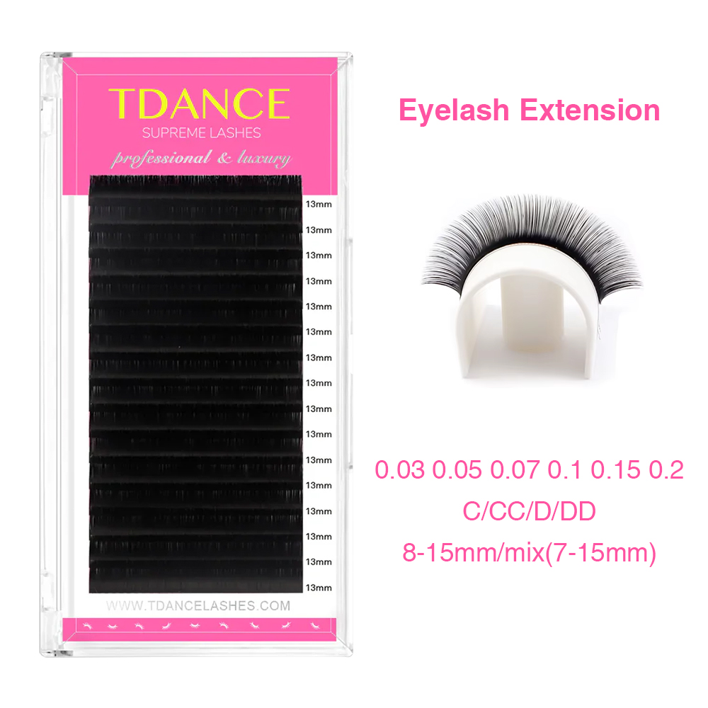 Eyelash Extension Review - TDANCE Eyelash Extension 16Rows Korea PBT