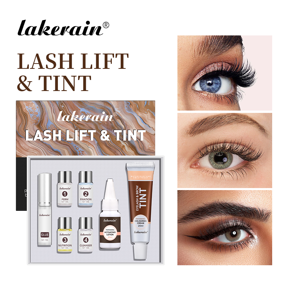 Eyelash Extension Full Set - Lash Fast Lift And Tint Kit