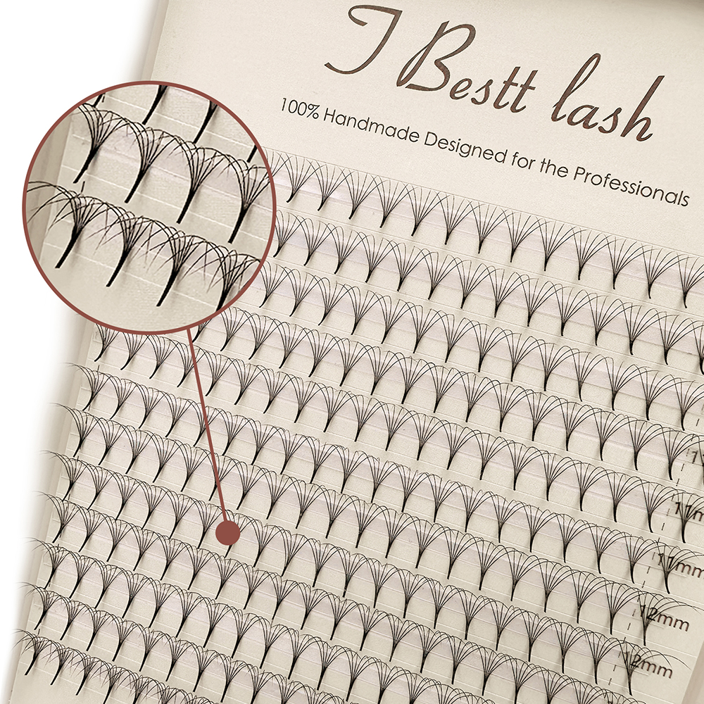Eyelash Extension Review - TBestt 5D/6D/8D/10D Premade Fans Volume Russian
