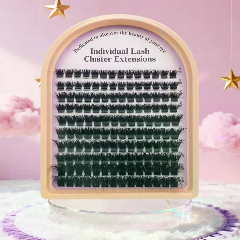 Eyelash Extension Wispy - 10Rows 5D Fluffy Thick Eyelash Clusters