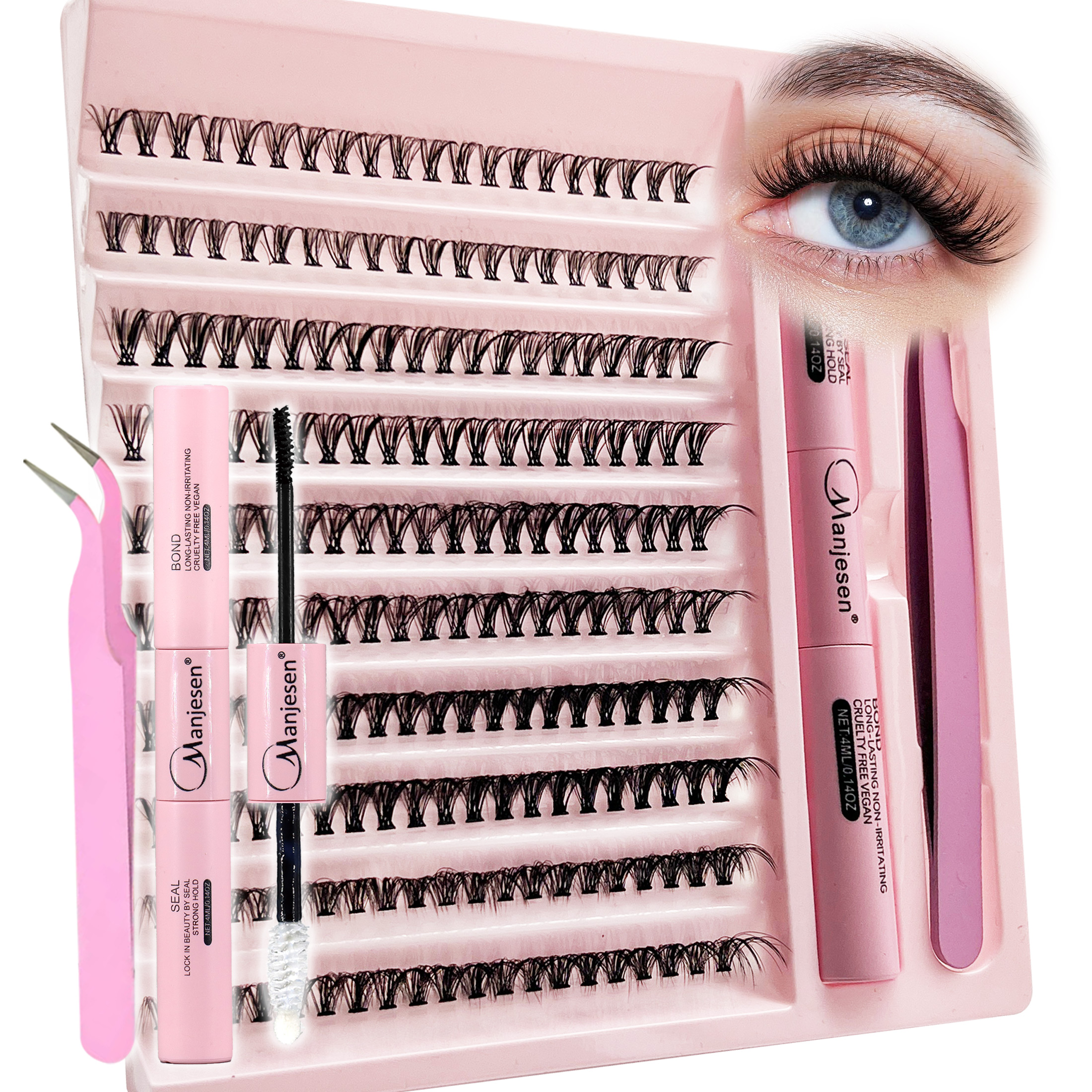 Eyelash Extension Review - DIY Lashes Extension Kit Eyelashes 200