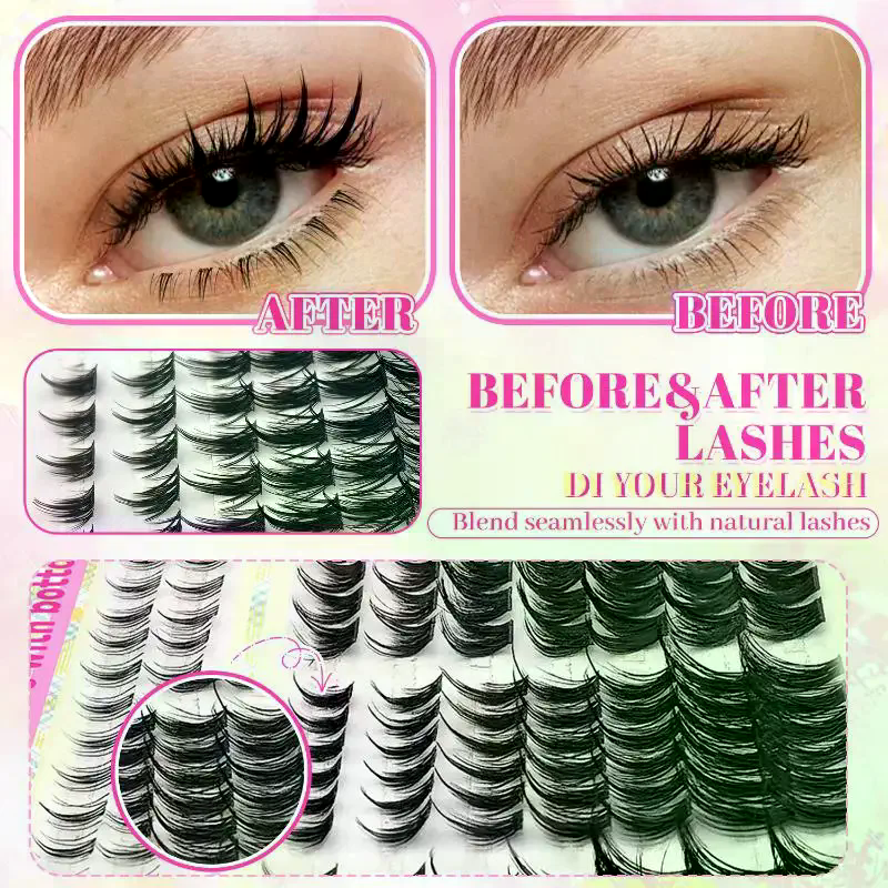 1Box Cluster Eyelash Extension – Eyelash Extension Wispy Bewertung und Preis