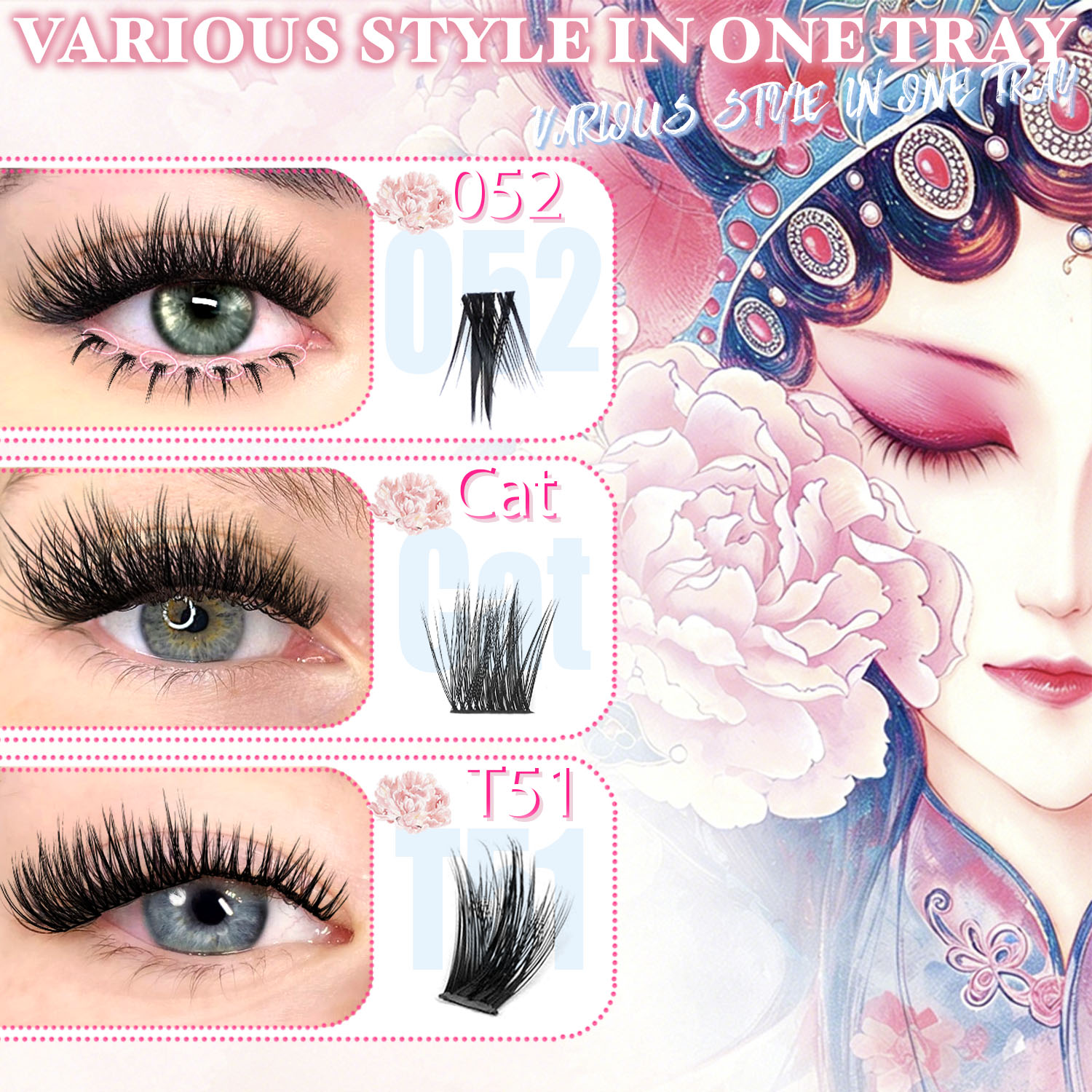 3 in 1 DIY False Eyelash Exten – Eyelash Extension Full Set Bewertung und Preis