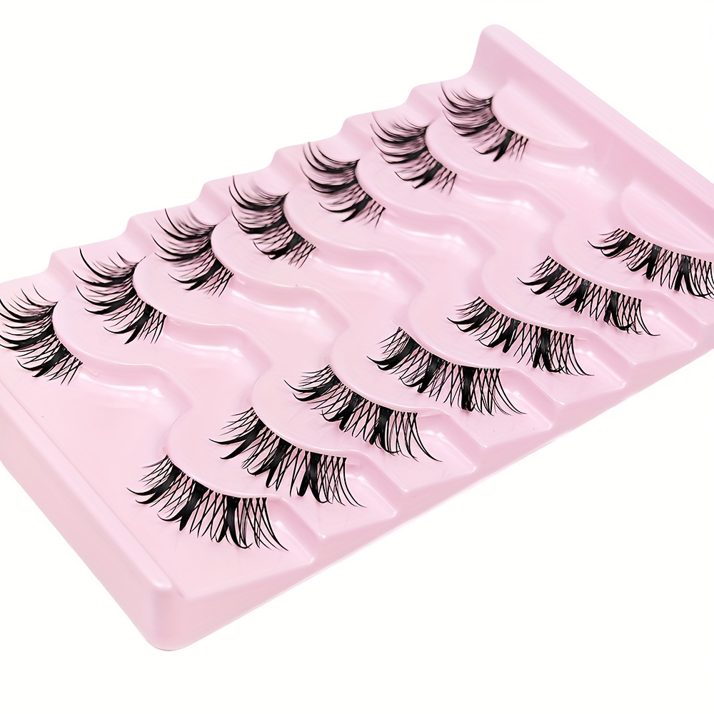 7 Pairs Half eye false eyelash – Eyelash Extension Japan Bewertung und Preis