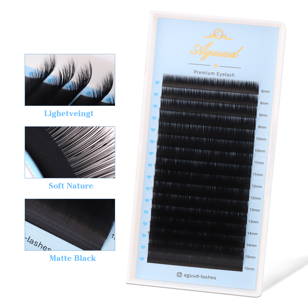 Aguud 16Rows Individual Eyelas – Eyelash Extension Natural Classic Bewertung und Preis