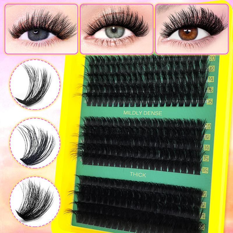 1 Set 3D Faux Mink Cluster Las – Individual Lash Tray Bewertung und Preis