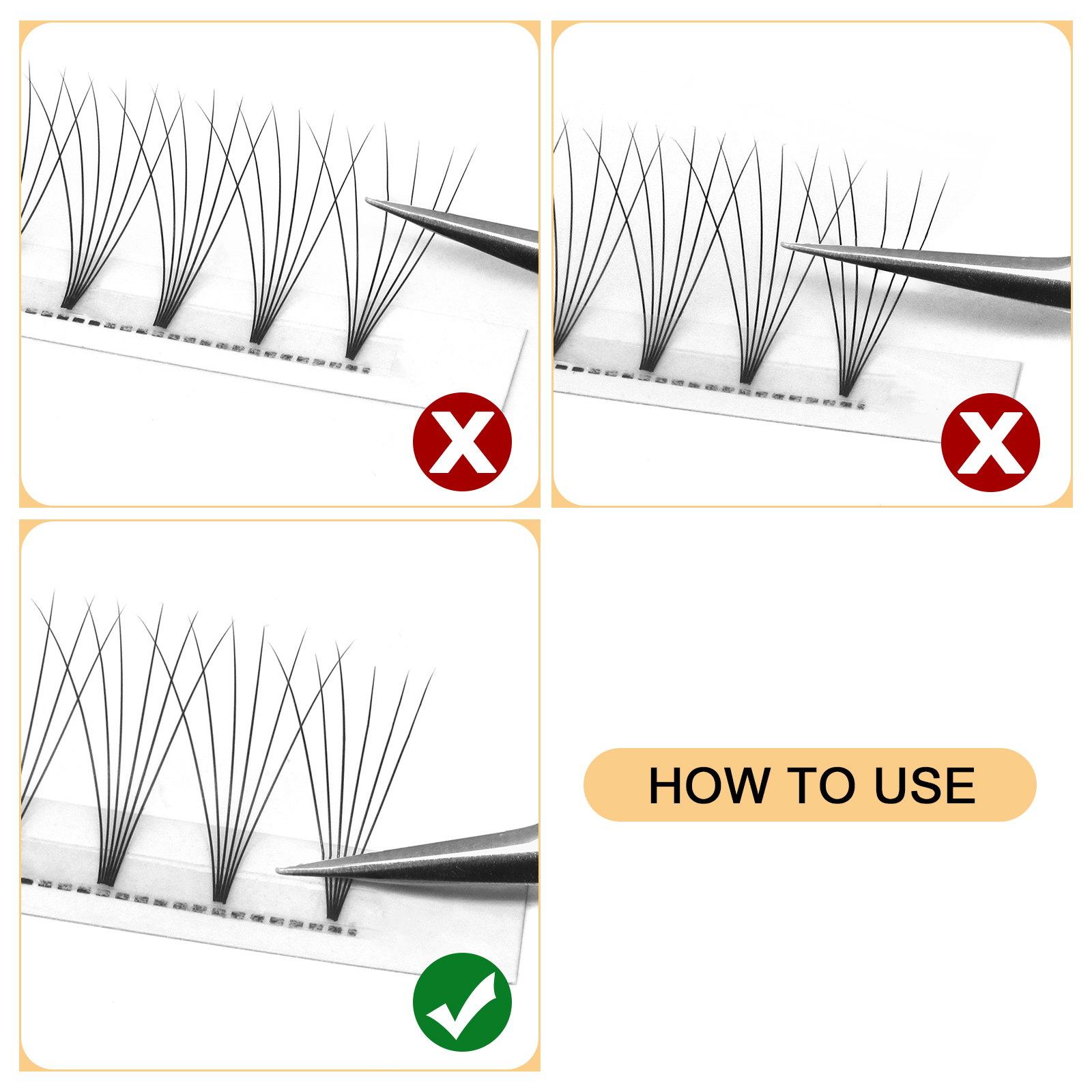 Quewel Premade Fans Lashes 8D/ – Eyelash Extension C Curl Bewertung und Preis