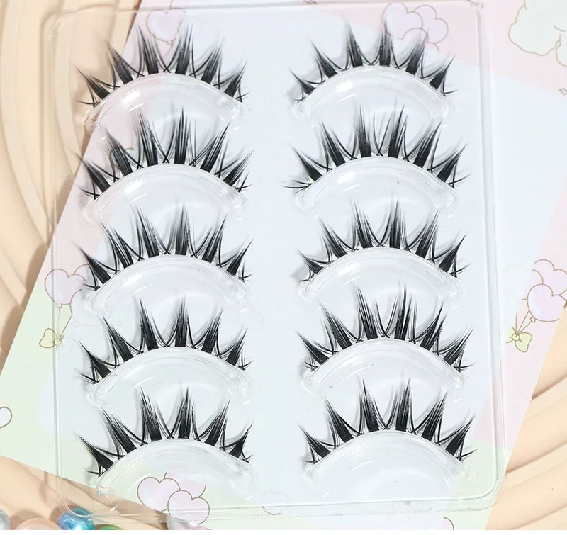 5-pair Manga Eye A Shaped Fals – Eyelash Extension Douyin Bewertung und Preis