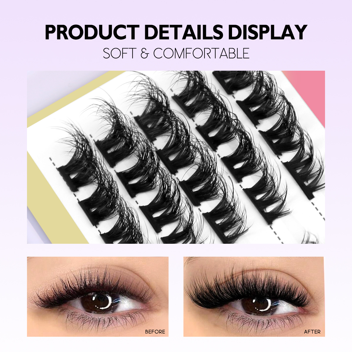 Lasvirey DIY Lash Clusters Kit – Eyelash Extension Full Set Bewertung und Preis