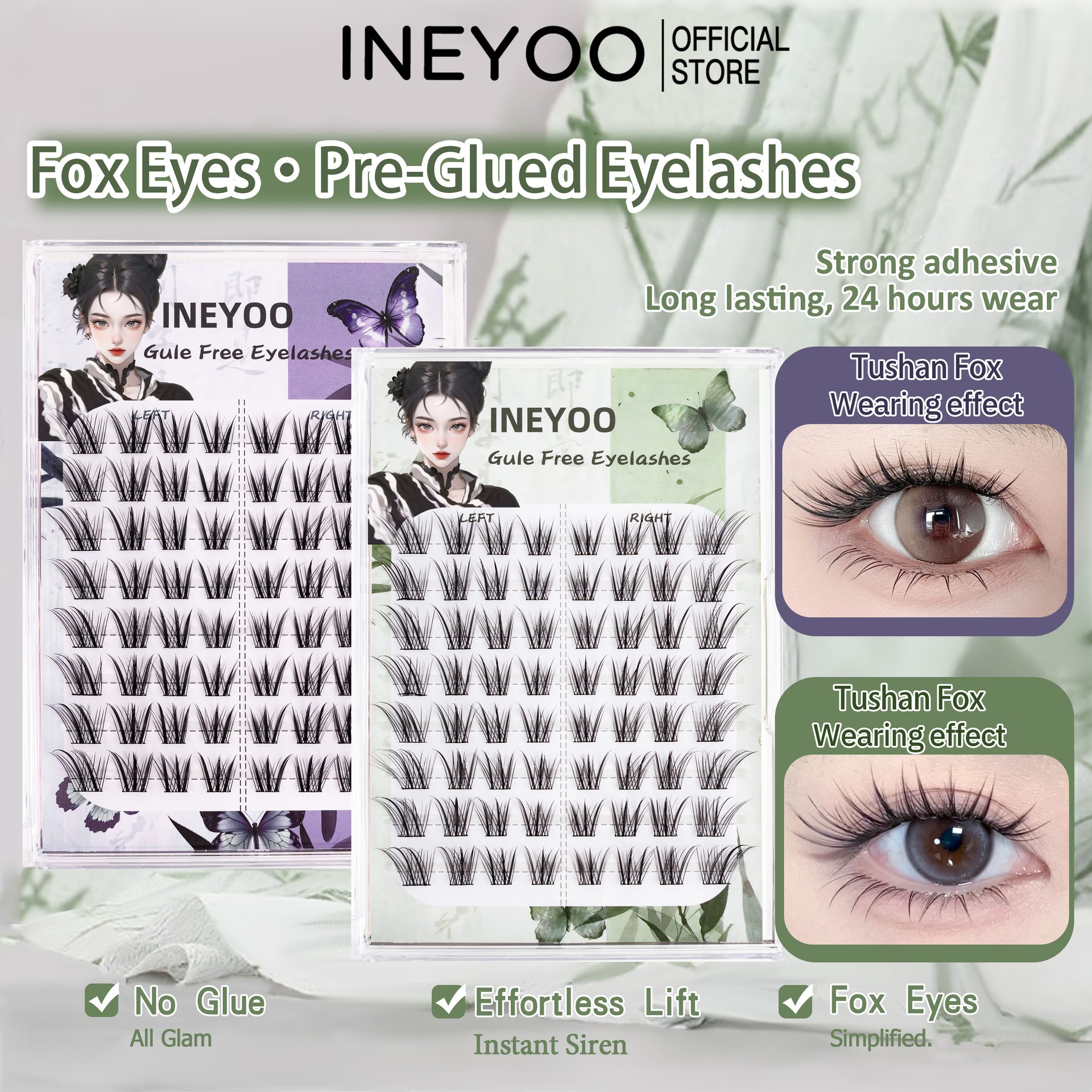Segmented False Eyelashes Blac – Eyelash Extension In Chinese Bewertung und Preis
