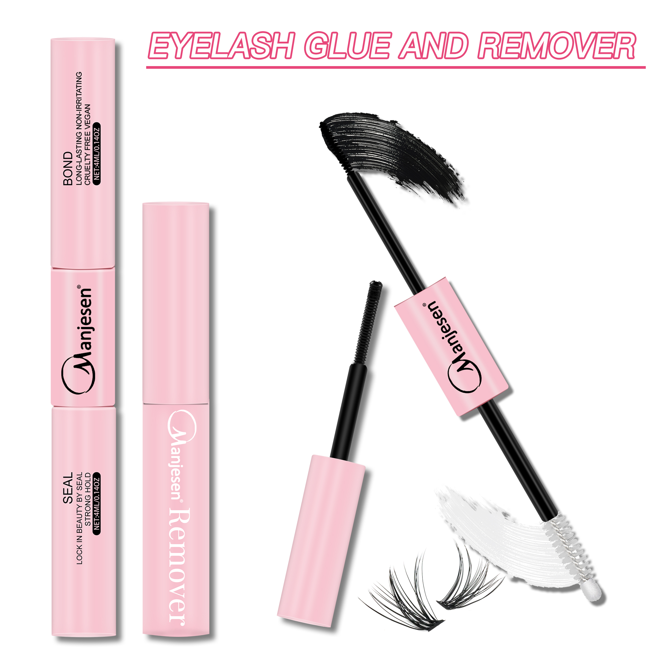 Lash Makeup set Bond and Seal  – Eyelash Extension Full Set Bewertung und Preis