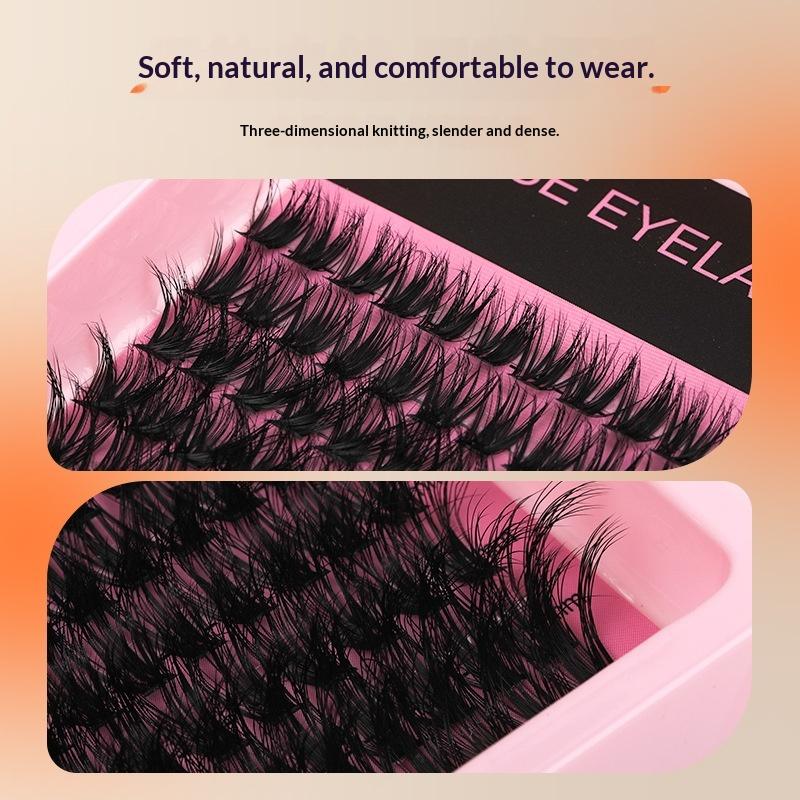 10Row 140 Clusters Fluffy Thic – Eyelash Extension Wispy Bewertung und Preis