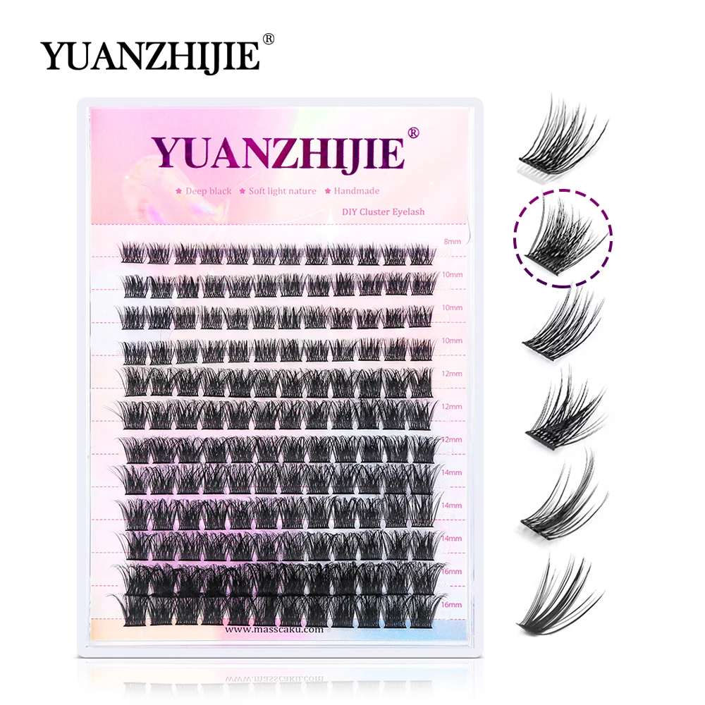 144 pcs DIY Cluster Segmented  – Eyelash Extension Review Bewertung und Preis