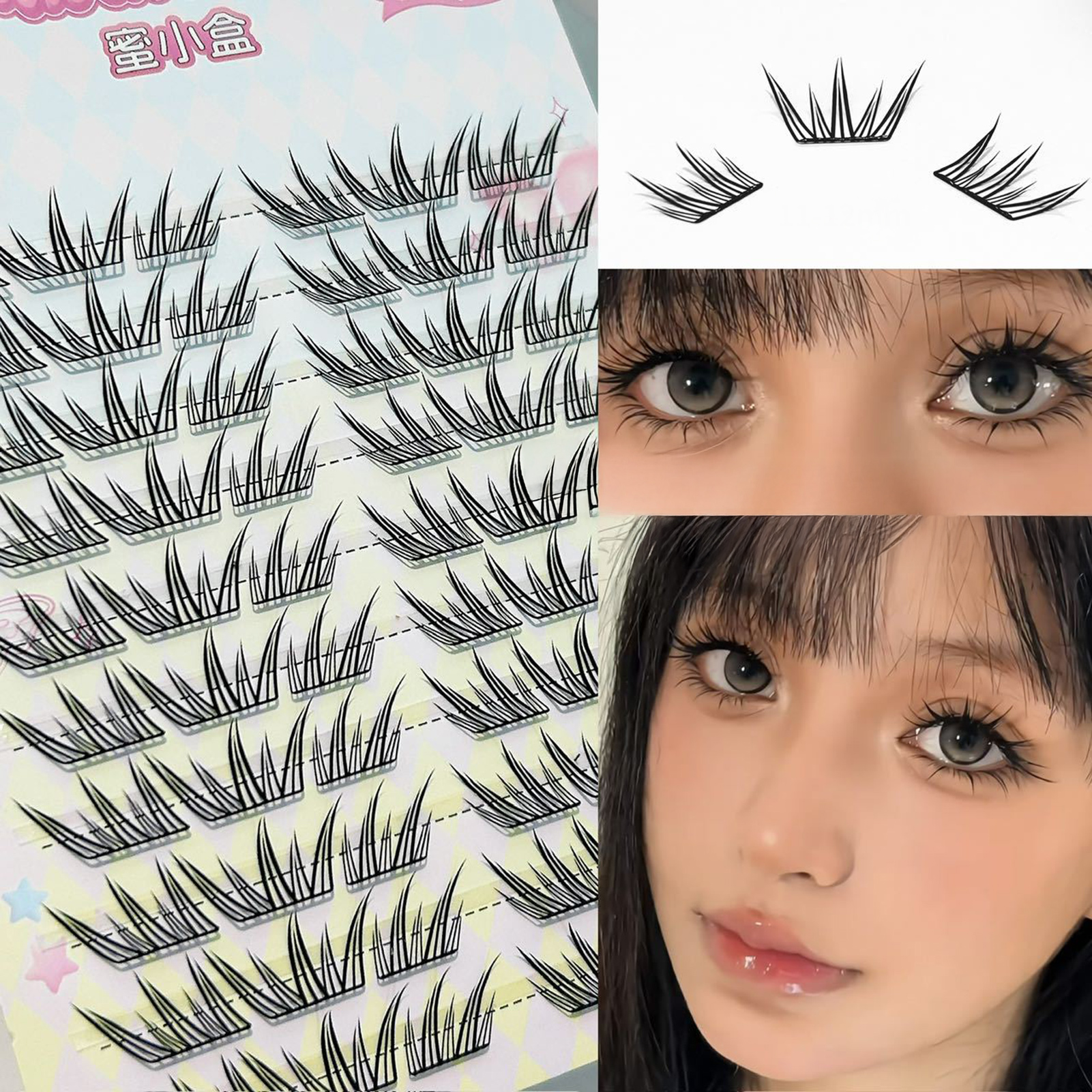 Cat eye's False Eyelash extens – Eyelash Extension Korean Style Bewertung und Preis
