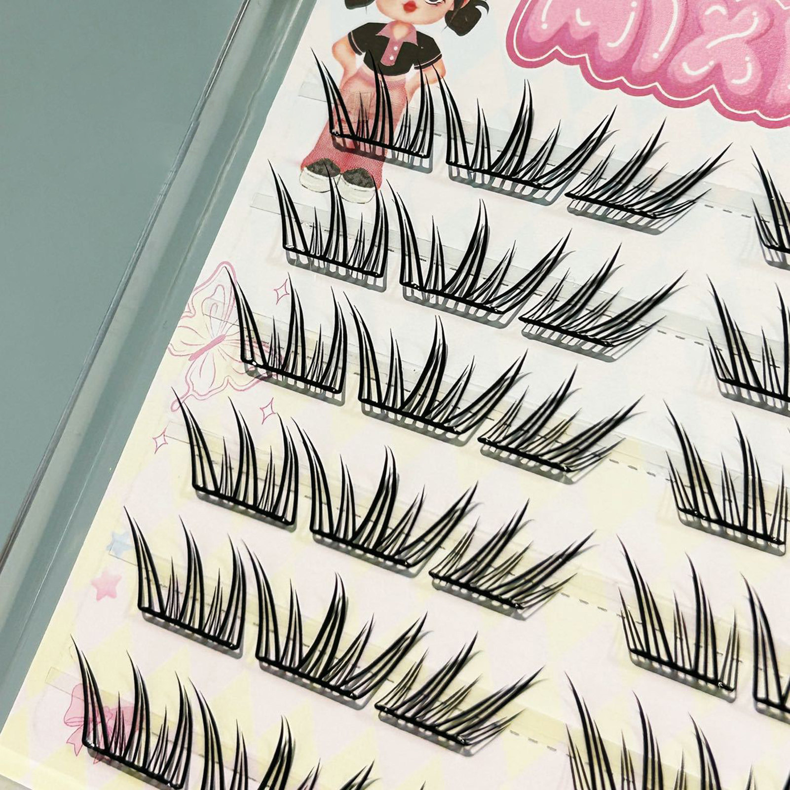 Cat eye's False Eyelash extens – Eyelash Extension Korean Style Bewertung und Preis