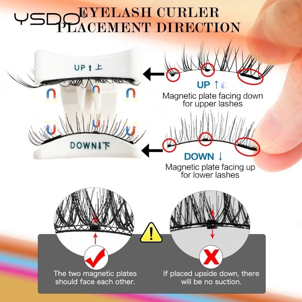 3 Pairs New YSDO Magnetic Lash – Faux Mink Lash Bewertung und Preis