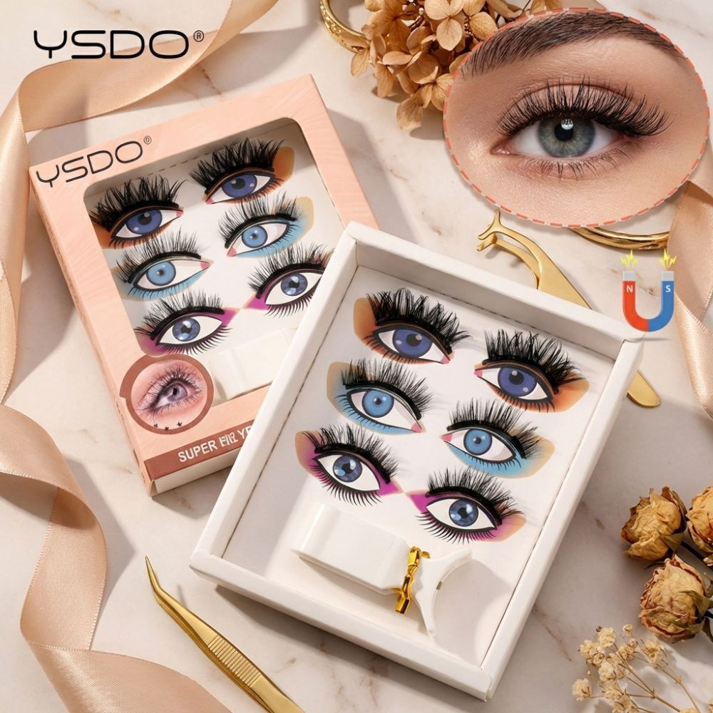 3 Pairs New YSDO Magnetic Lash – Faux Mink Lash Bewertung und Preis