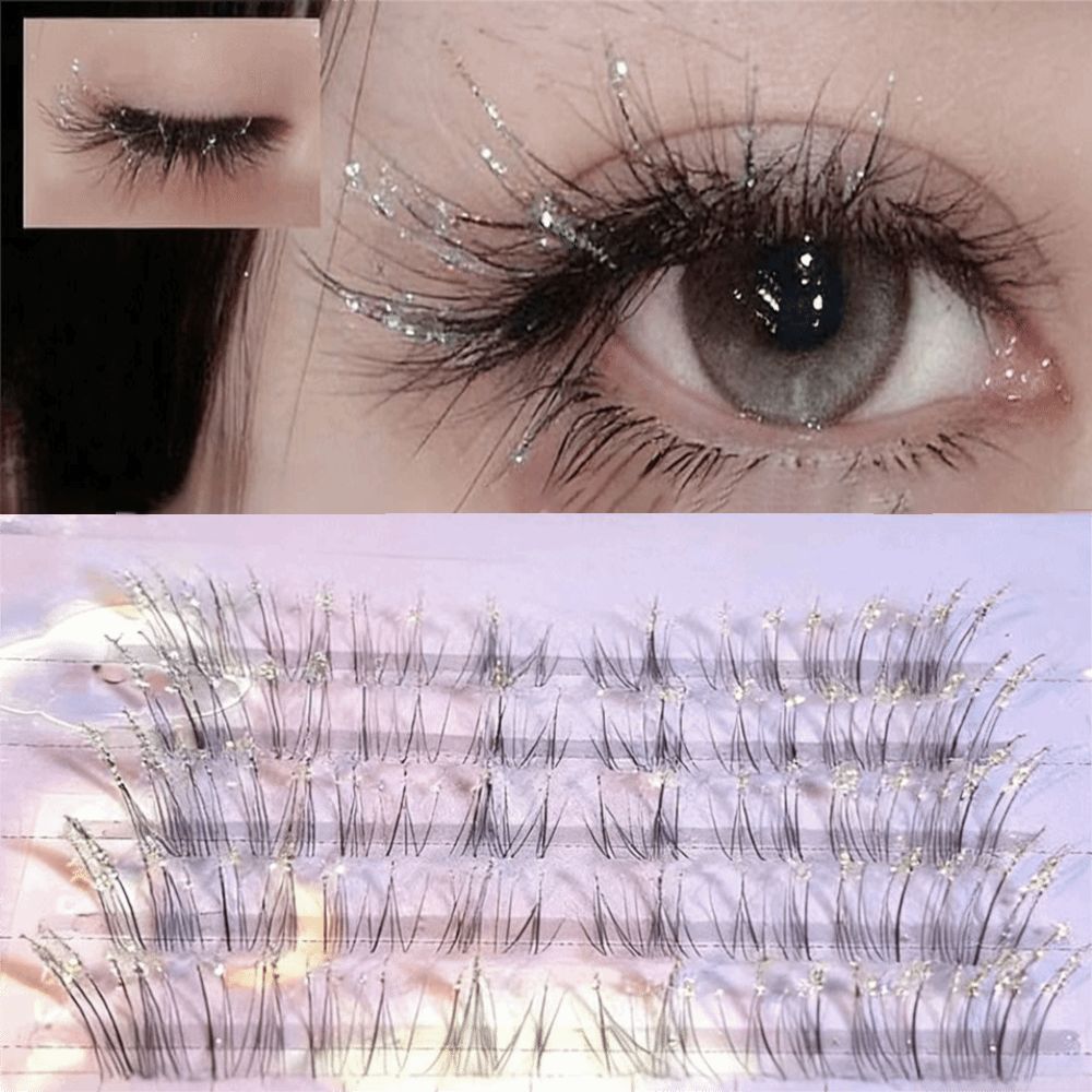 Shining Rhinestone Individual  – Eyelash Extension Wispy Look Bewertung und Preis
