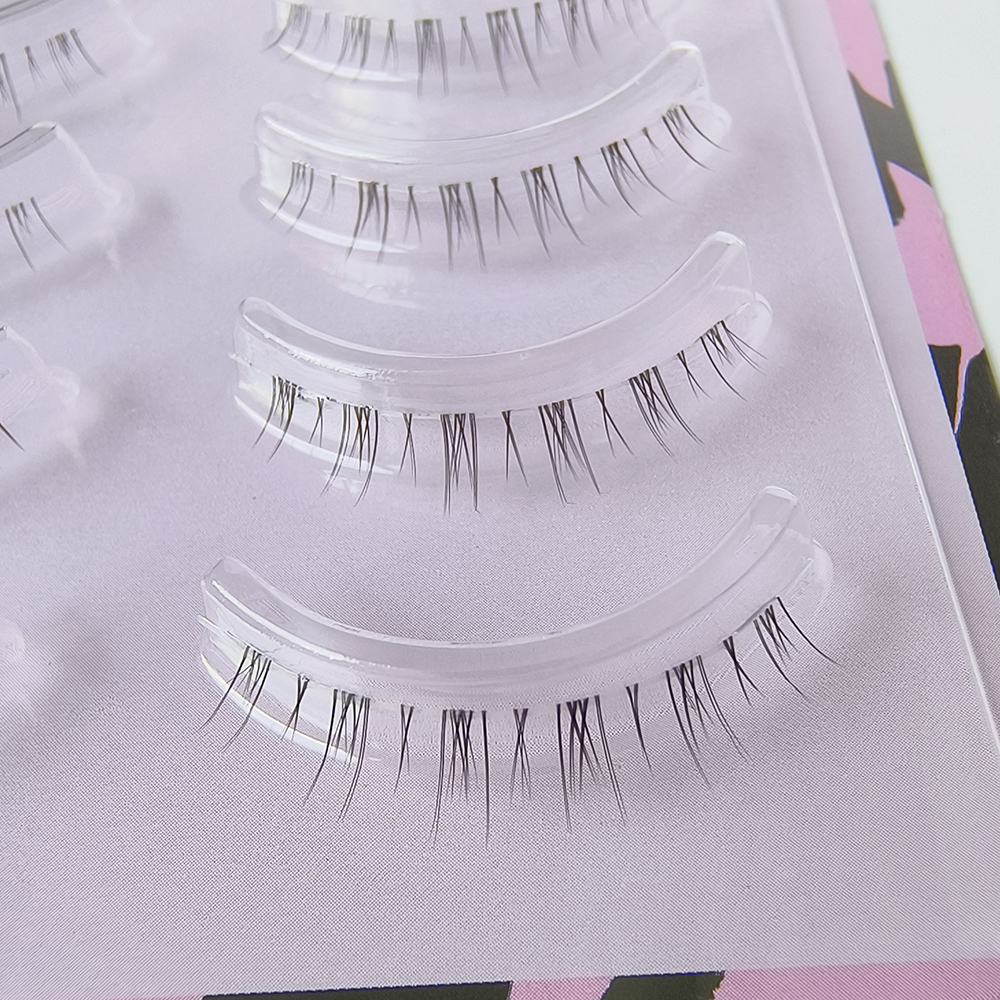 5 Pair Clear Band Lower Eyelas – Eyelash Extension Douyin Bewertung und Preis
