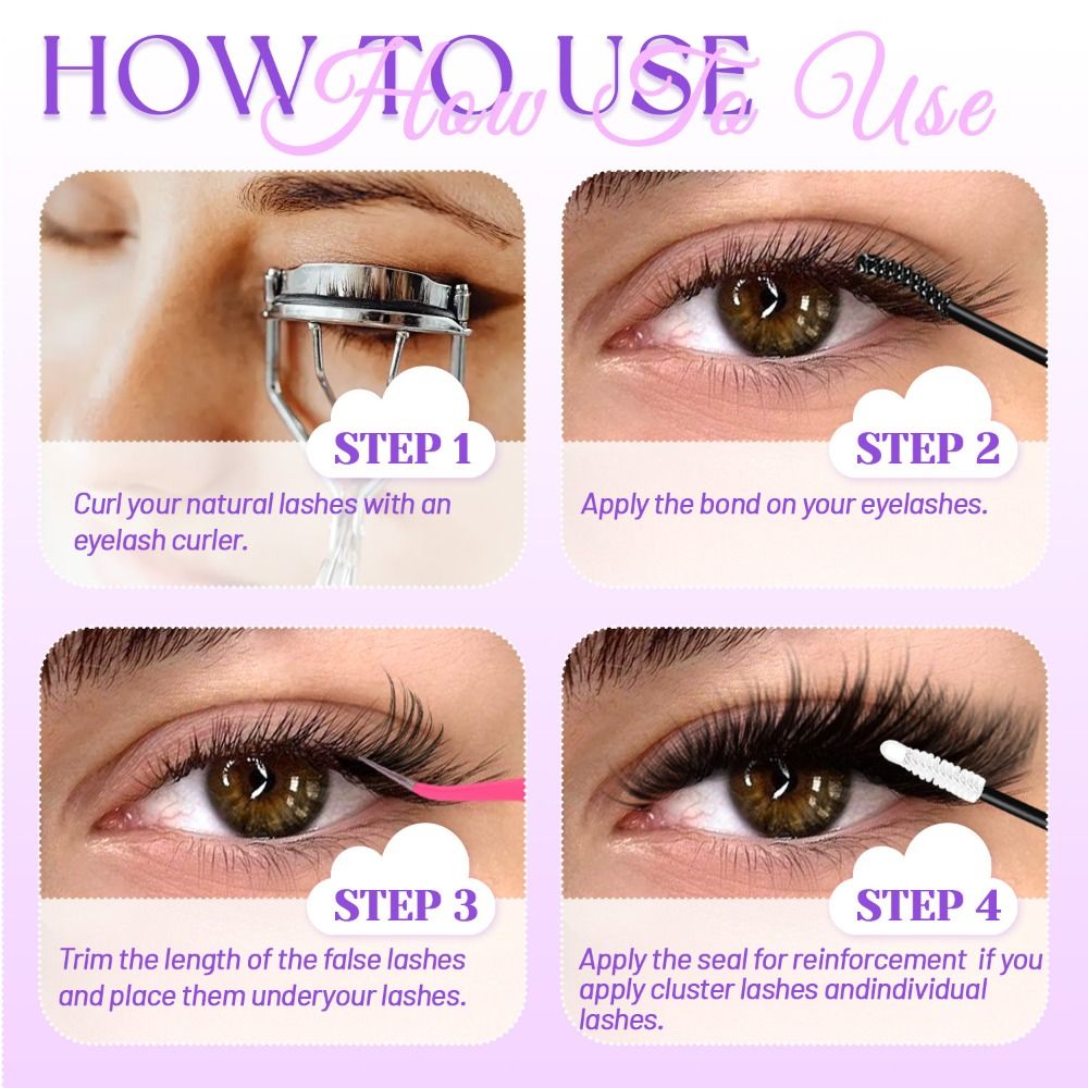 9-18mm Length False Eyelashes  – Eyelash Extension Wispy Look Bewertung und Preis