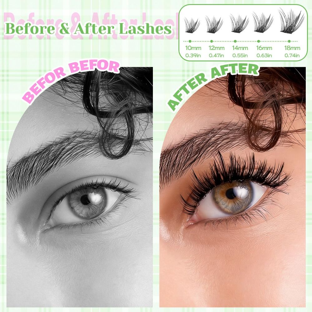 Natural Look False Eyelashes W – Eyelash Extension Wispy Look Bewertung und Preis