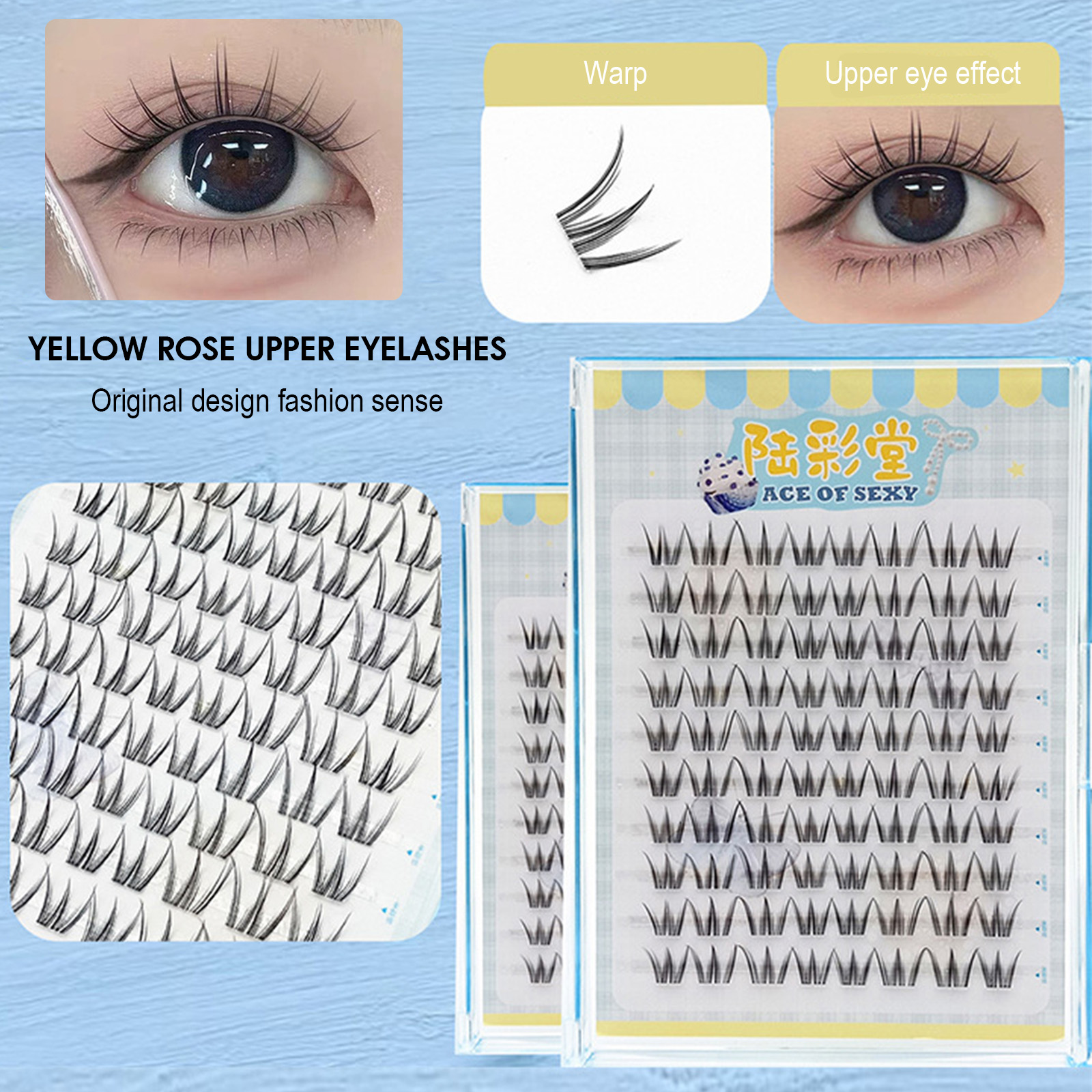 wispy False Eyelashes 10 Rows  – Eyelash Extension Wispy Look Bewertung und Preis