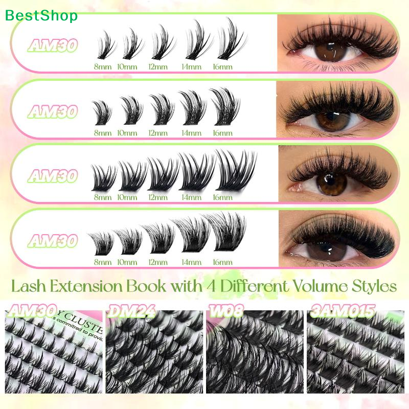 ✂640 Clusters 8-16mm Length Fa – Faux Mink Lash Bewertung und Preis