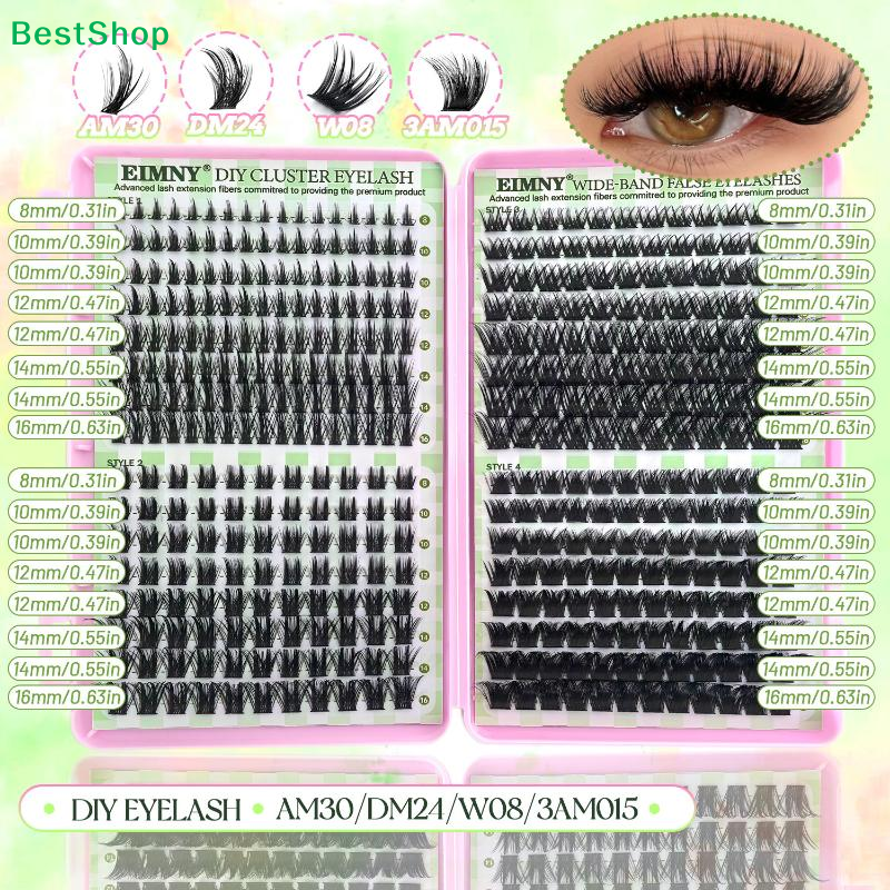✂640 Clusters 8-16mm Length Fa – Faux Mink Lash Bewertung und Preis