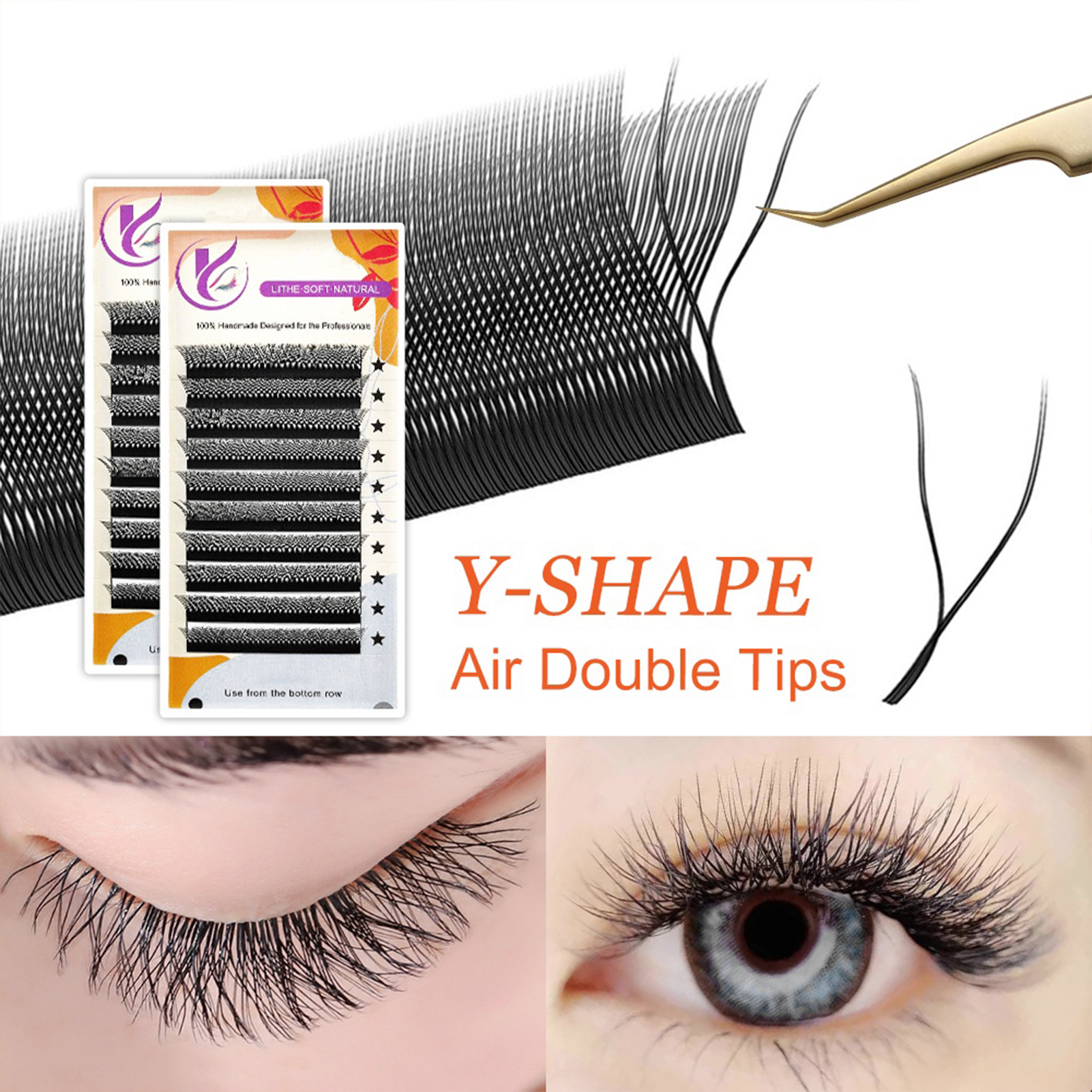 YY Lash Extensions Y Shape Vol – Eyelash Extension Natural Classic Bewertung und Preis