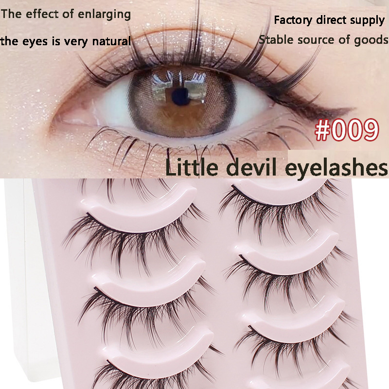 Lashes 5 Pairs Faux Lashes Chi – Eyelash Extension In Chinese Bewertung und Preis