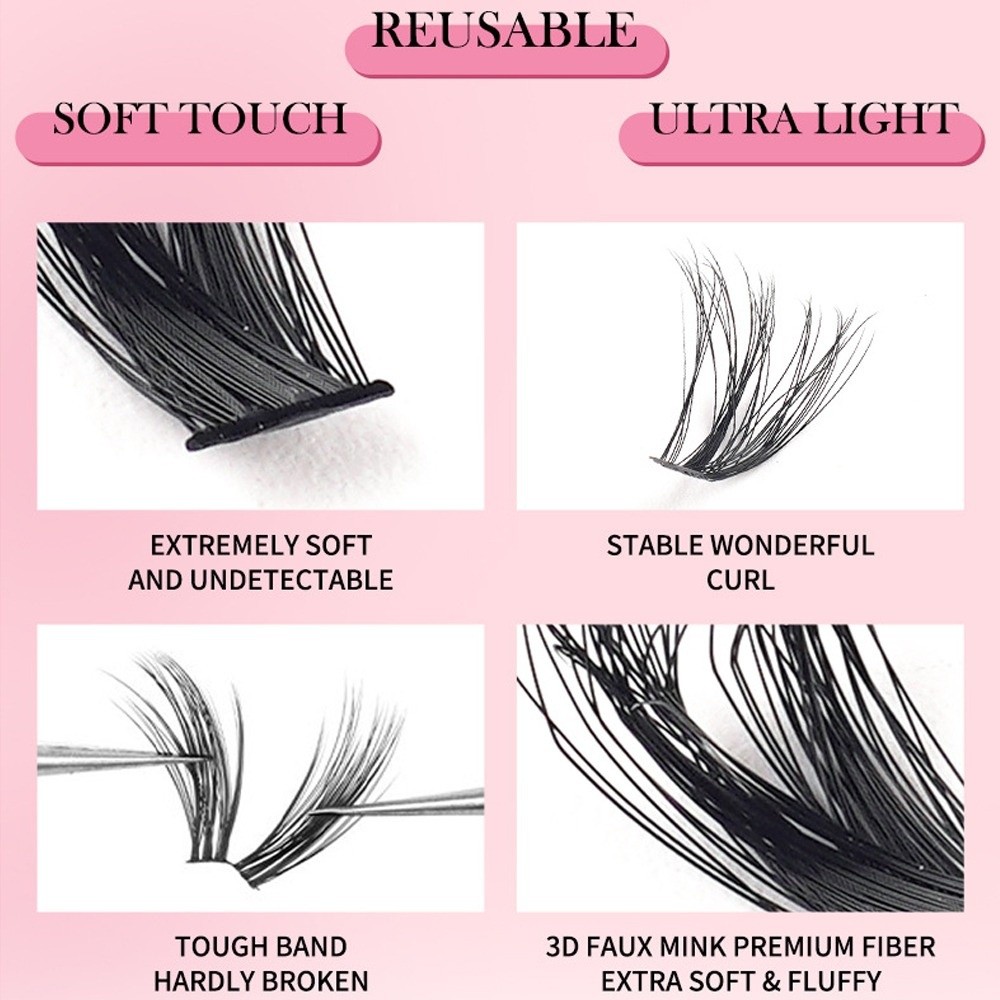 8-18mm Length False Eyelashes  – Faux Mink Lash Bewertung und Preis