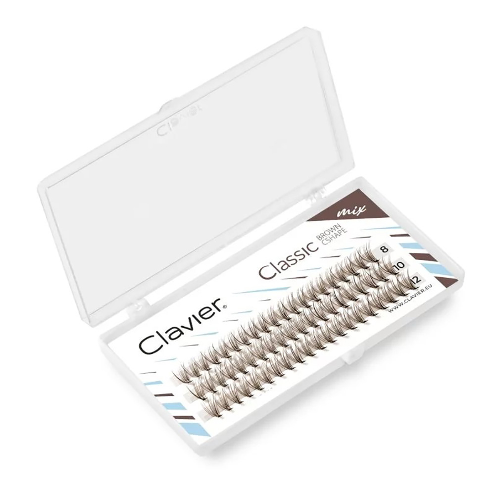Clavier Classic Brown Eyelashe – Eyelash Extension Natural Classic Bewertung und Preis