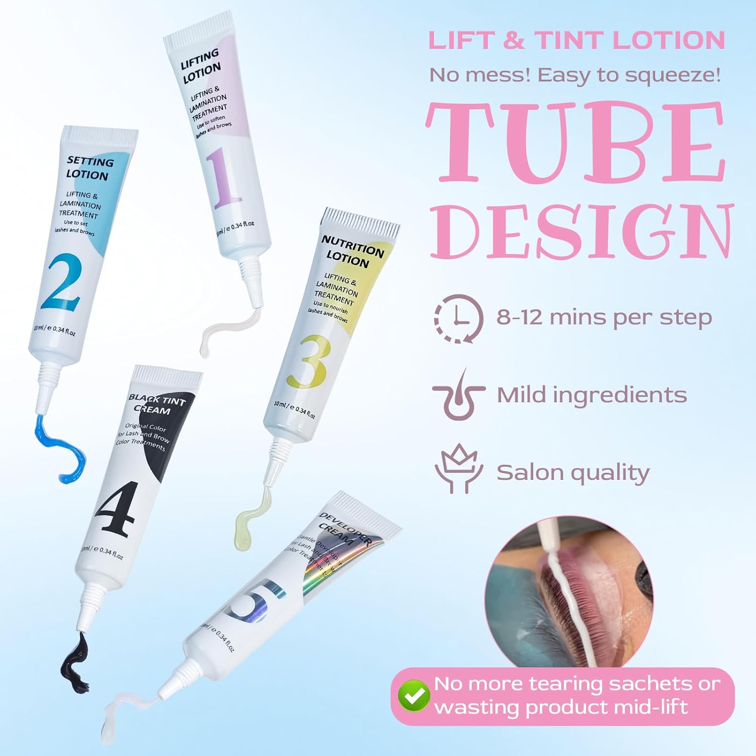 Lomansa Lash Lift and Black Ki – Eyelash Extension Full Set Bewertung und Preis