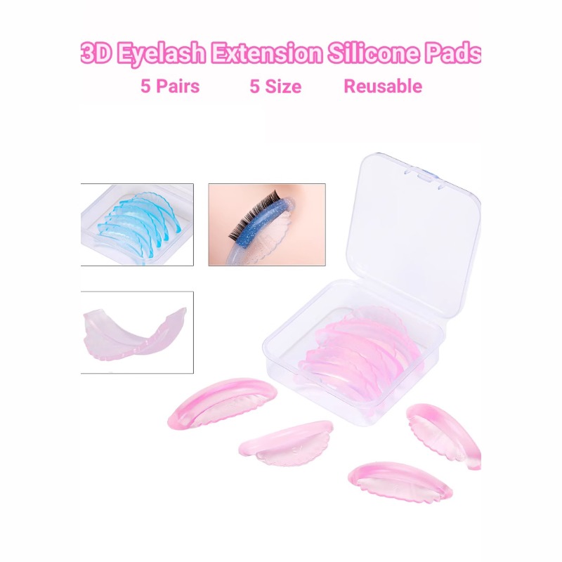 5Pairs Eyelash Perm Pads C Cur – Eyelash Extension C Curl Bewertung und Preis
