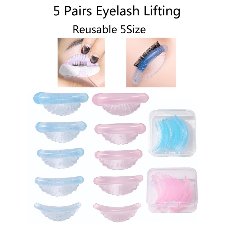 5Pairs Eyelash Perm Pads C Cur – Eyelash Extension C Curl Bewertung und Preis