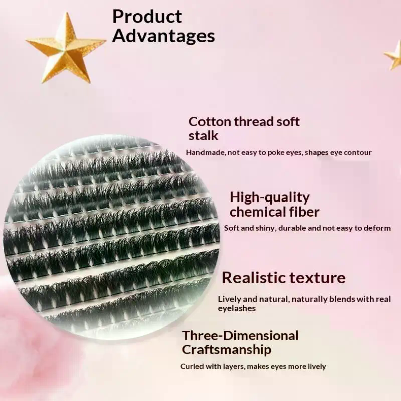 10Rows 5D Fluffy Thick Eyelash – Eyelash Extension Wispy Bewertung und Preis
