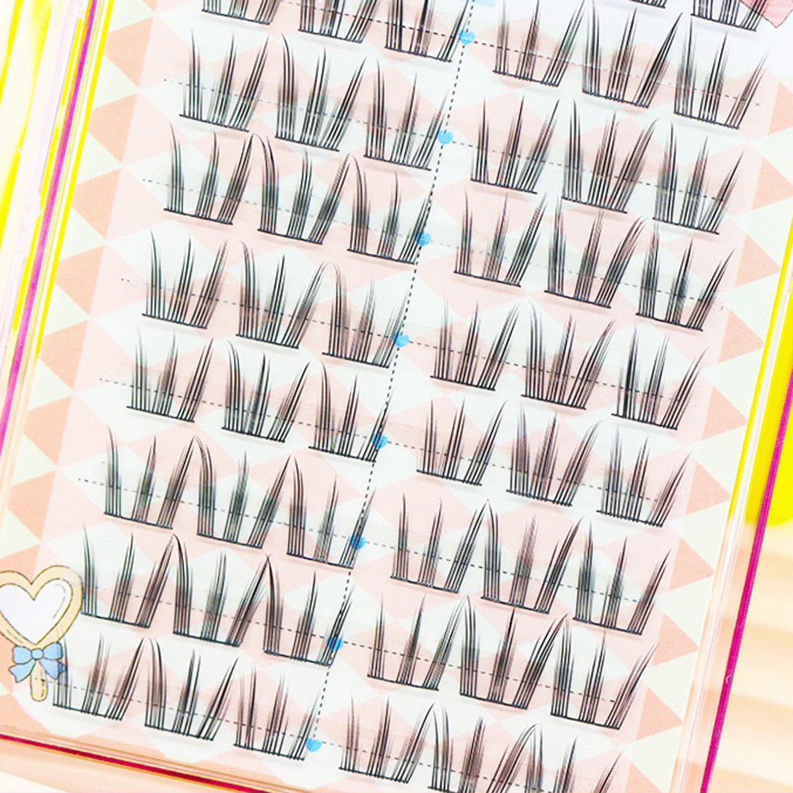 10 Rows Sunflower False Eyelas – Eyelash Extension In Chinese Bewertung und Preis