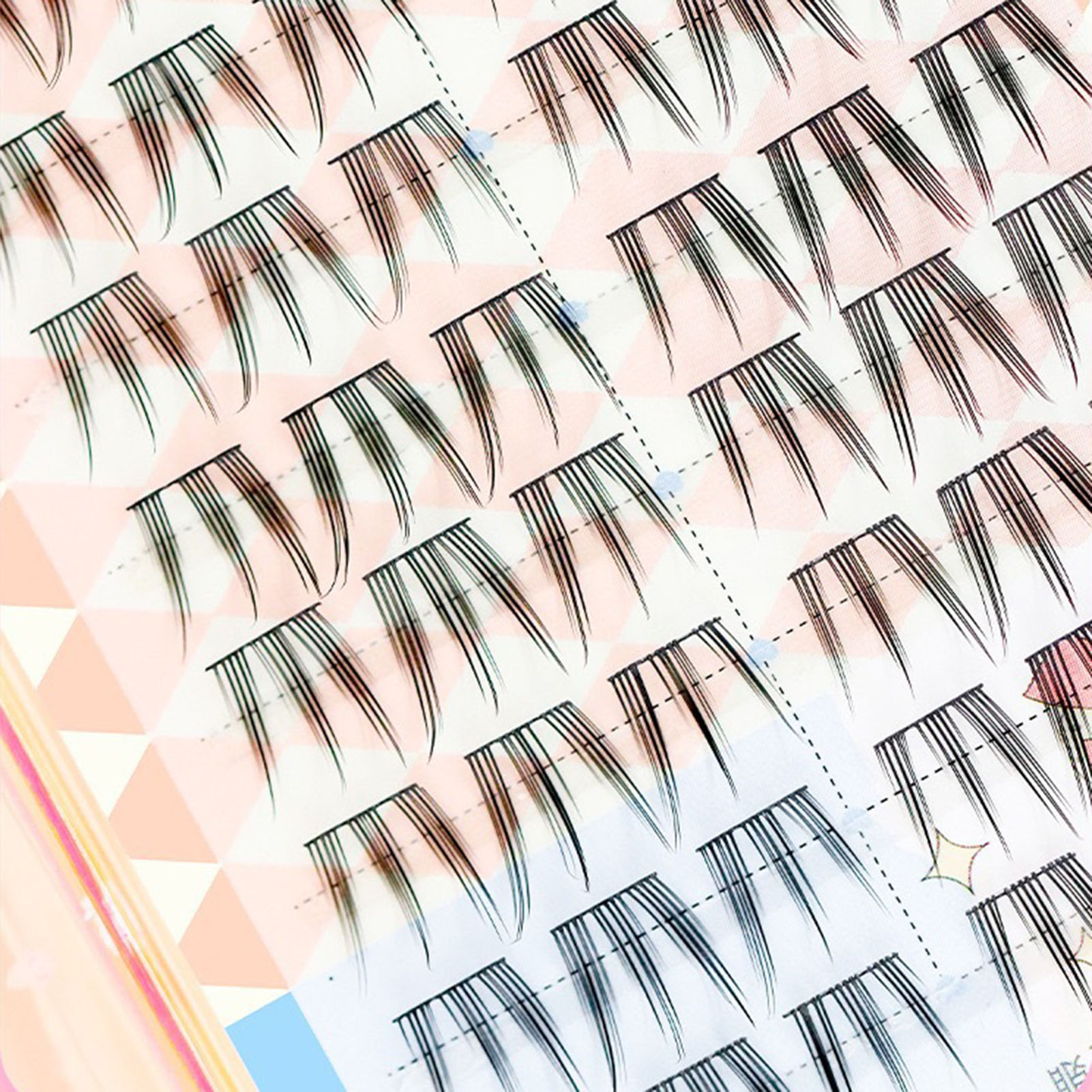 10 Rows Sunflower False Eyelas – Eyelash Extension In Chinese Bewertung und Preis