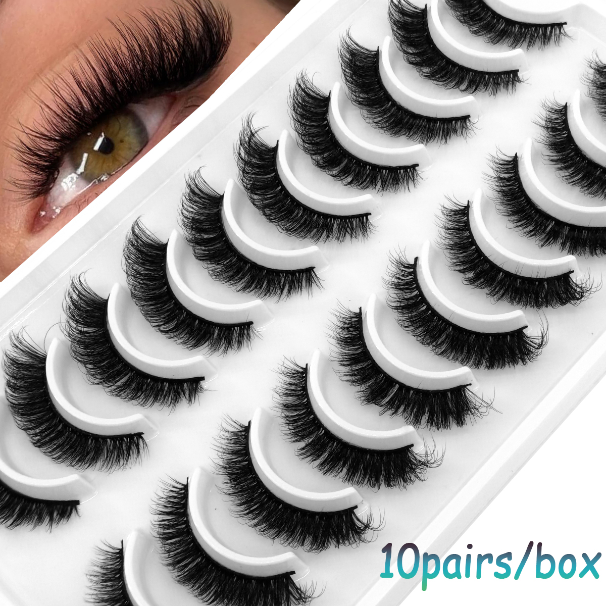 HBZGTLAD Russian Strip Lashes  – Eyelash Extension Review Bewertung und Preis