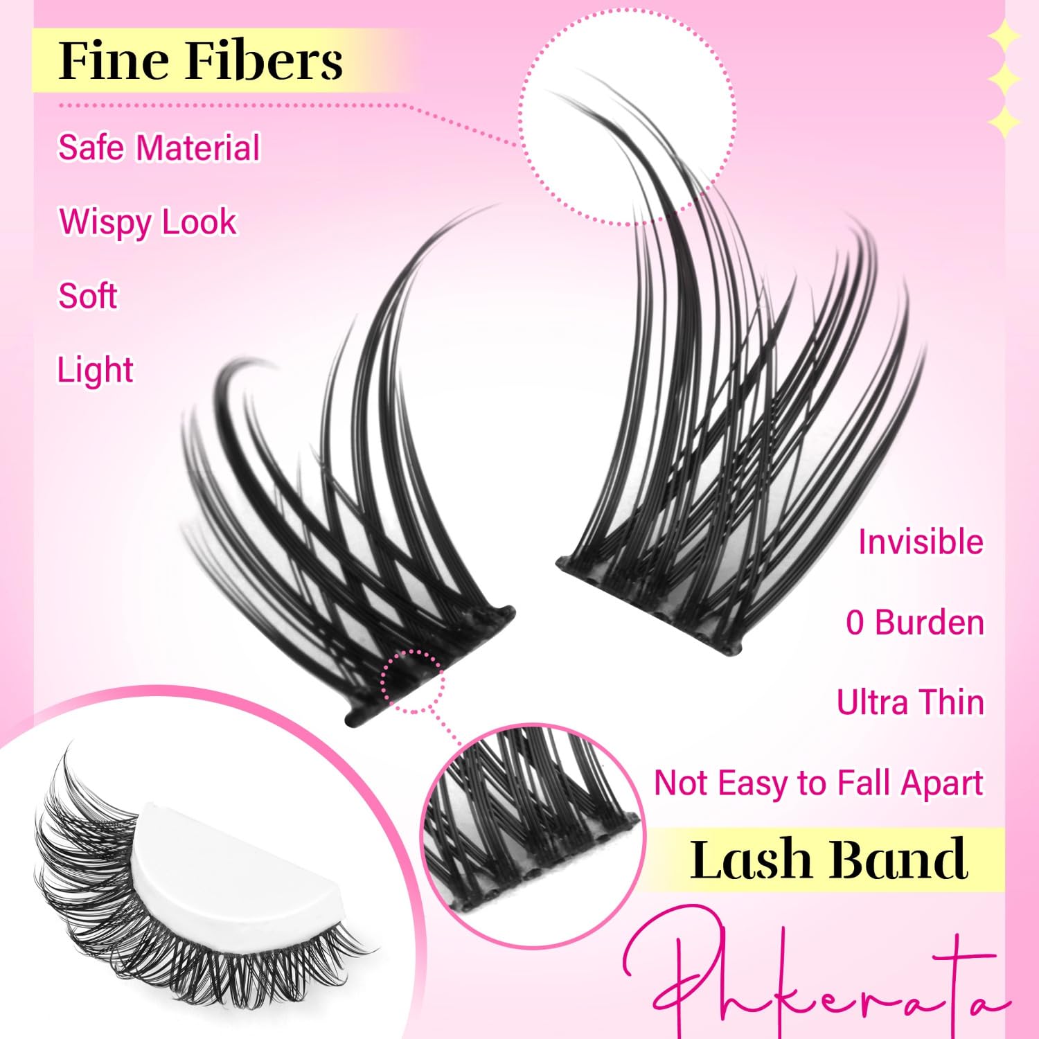 Wispy Lash Clusters Kit 192 Pc – Eyelash Extension Wispy Look Bewertung und Preis