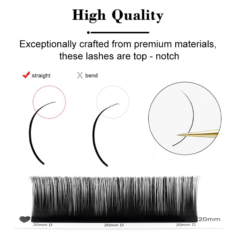 Winky Beauty Custom Your Logo  – Eyelash Extension C Curl Bewertung und Preis