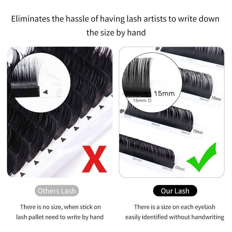 Winky Beauty Custom Your Logo  – Eyelash Extension C Curl Bewertung und Preis