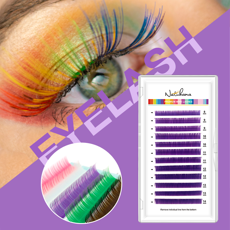 NATUHANA Colored Eyelashes for – Lash Tile Palette Bewertung und Preis