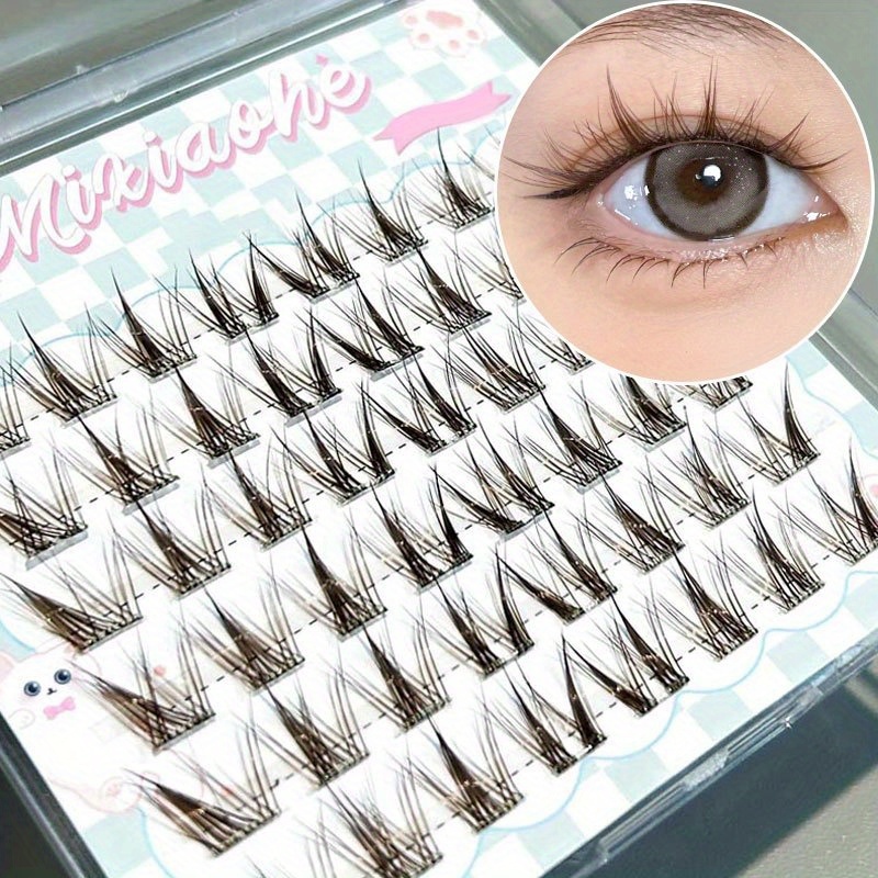 Mixiaohe Light Brown Glue Free – Eyelash Extension C Curl Bewertung und Preis