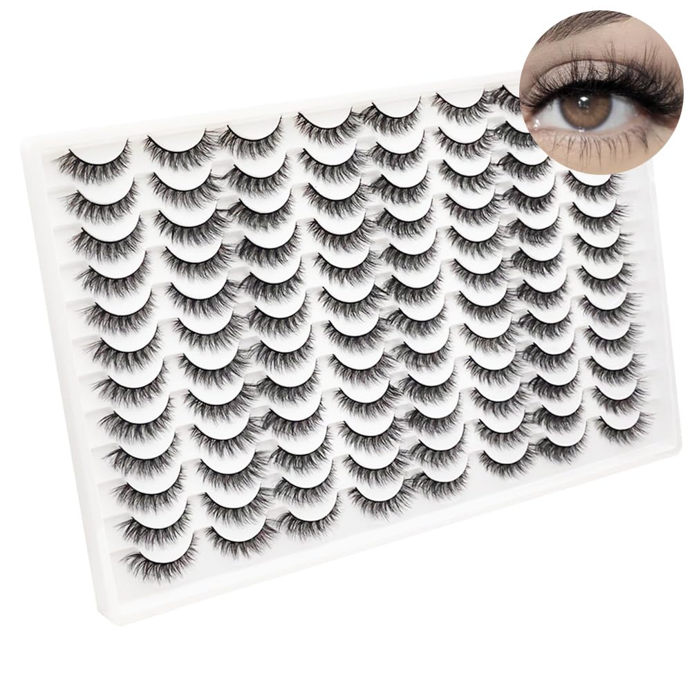 48 Pairs Faux Mink Strip Lashe – Faux Mink Lash Bewertung und Preis
