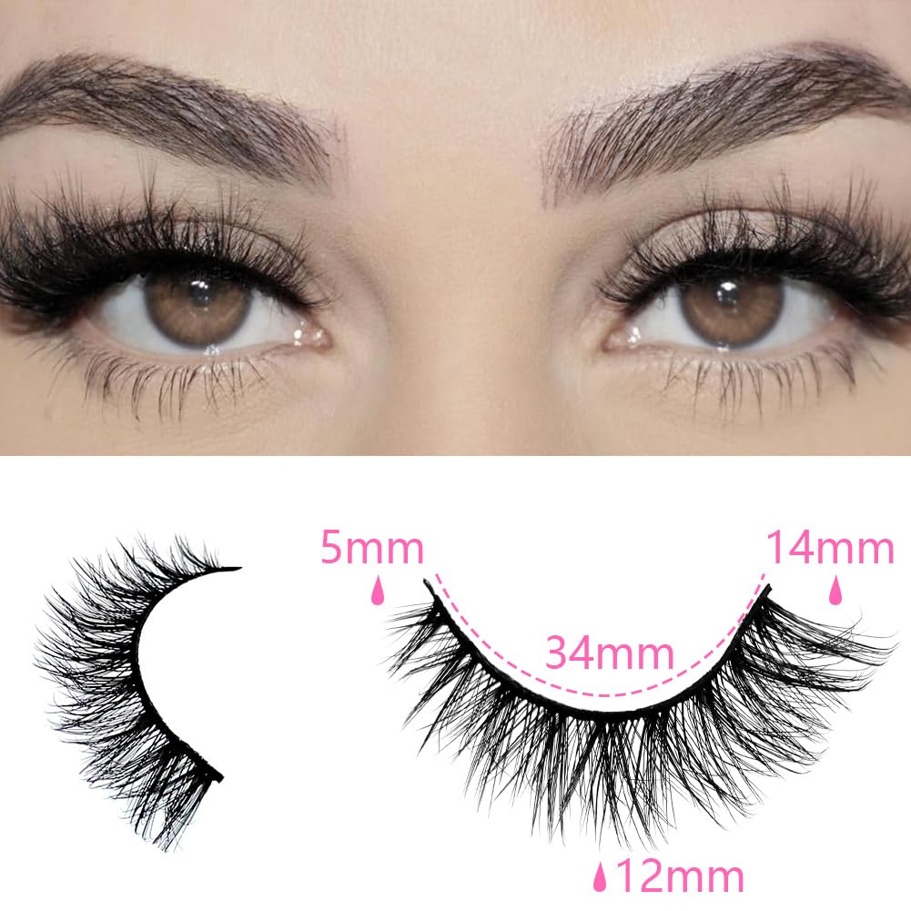 48 Pairs Faux Mink Strip Lashe – Faux Mink Lash Bewertung und Preis