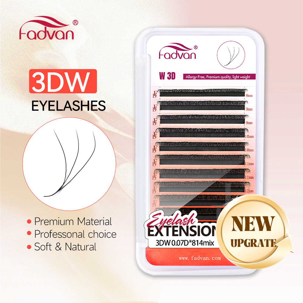 FADVAN 3D Lashes W Shaped Eyel – Eyelash Extension C Curl Bewertung und Preis