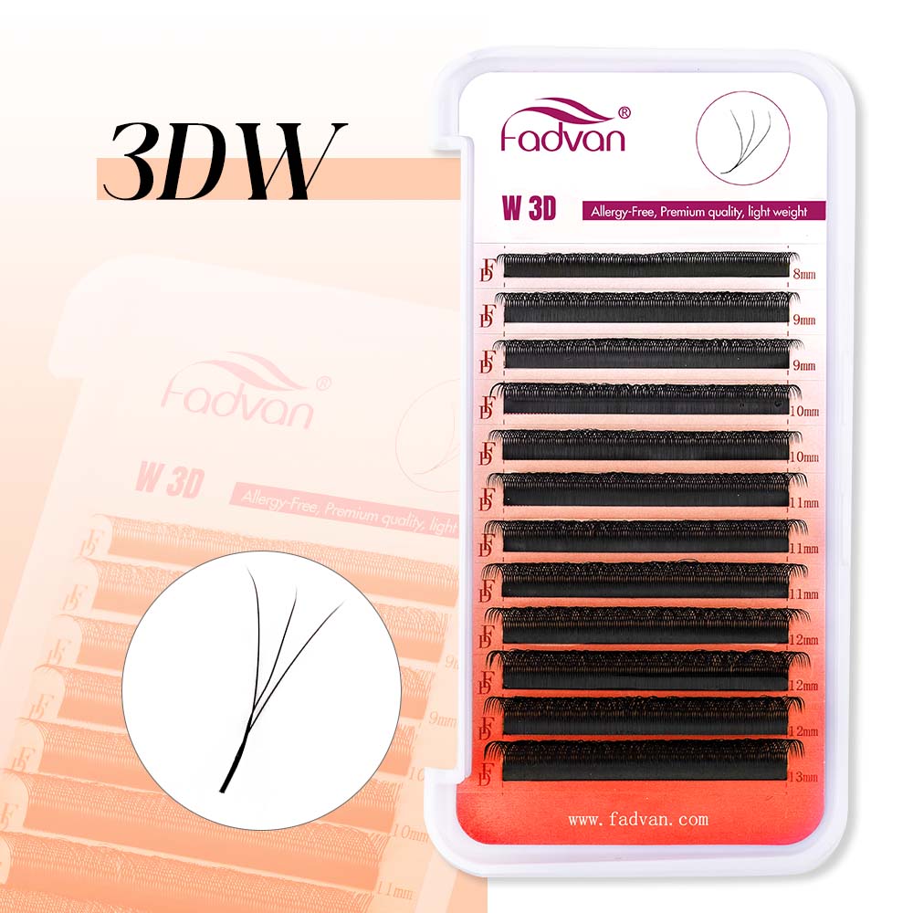 FADVAN 3D Lashes W Shaped Eyel – Eyelash Extension C Curl Bewertung und Preis