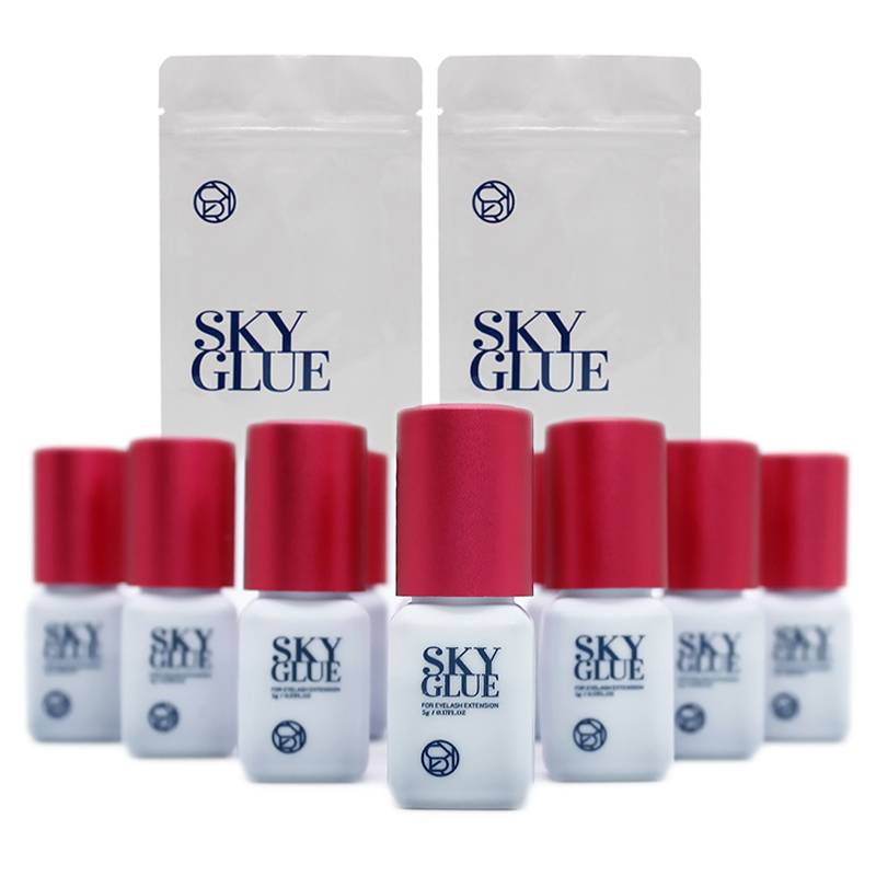 10 Bottles SKY Glue For Eyelas – Eyelash Extension Korean Style Bewertung und Preis