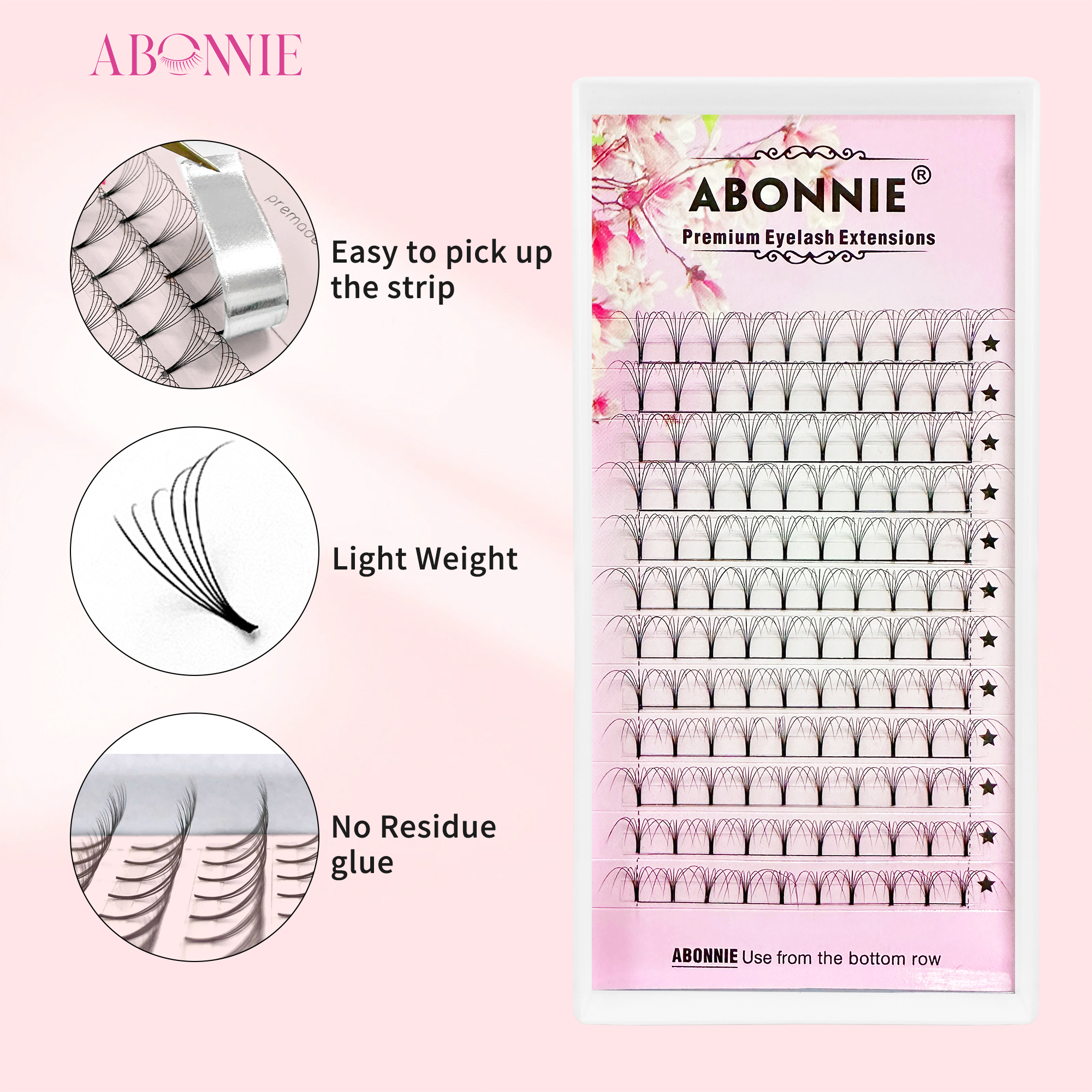 Abonnie 6D Narrow Fan Premade  – Eyelash Extension Review Bewertung und Preis